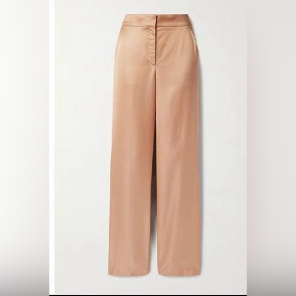 ALC FORD Satin Pants in Blush. Size 6